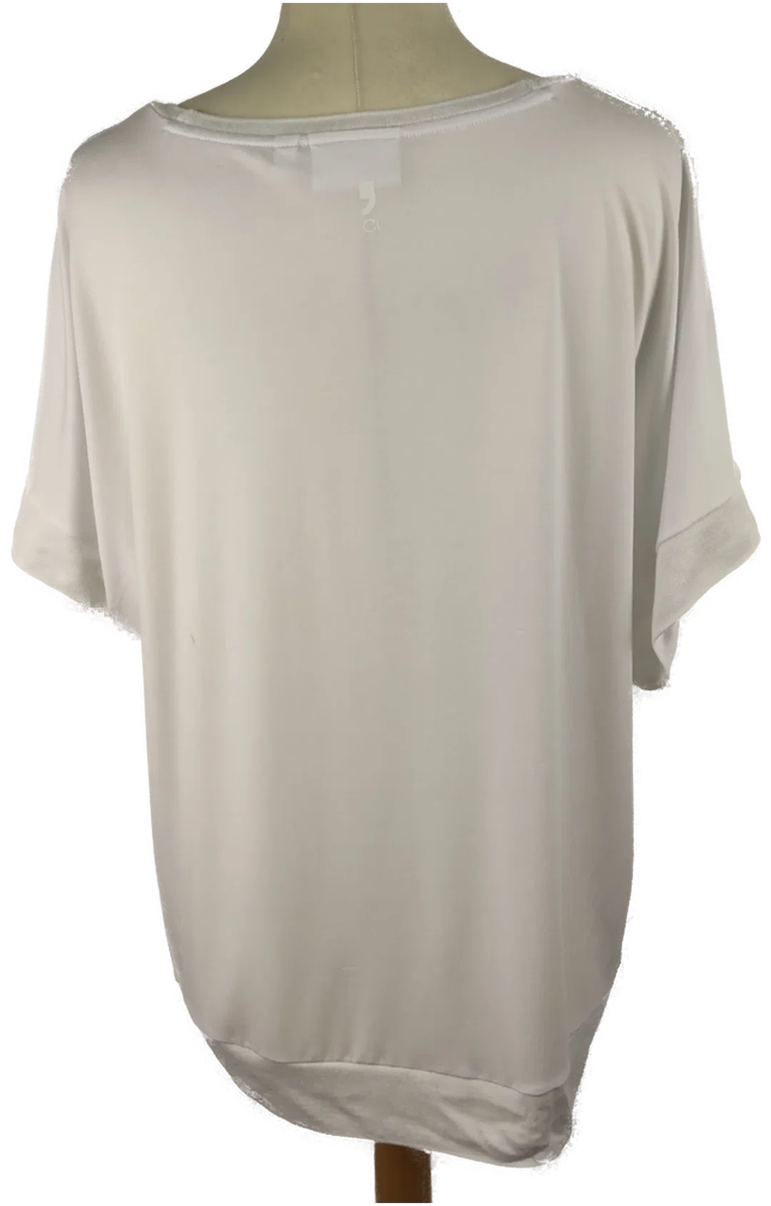 Damen T-Shirt Comma Gr. 42 Mischfaser | Sommer-Liebling – Bild 3