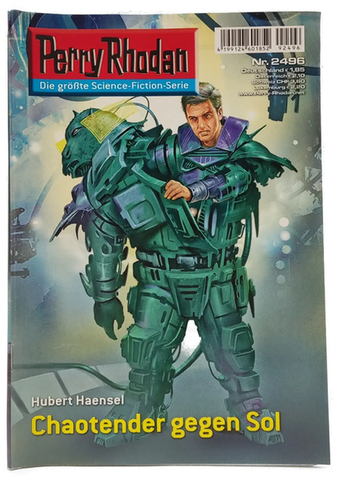 Romanheft Perry Rhodan Chaotender gegen Sol Erstauflage Nr. 2496 - Bild 1
