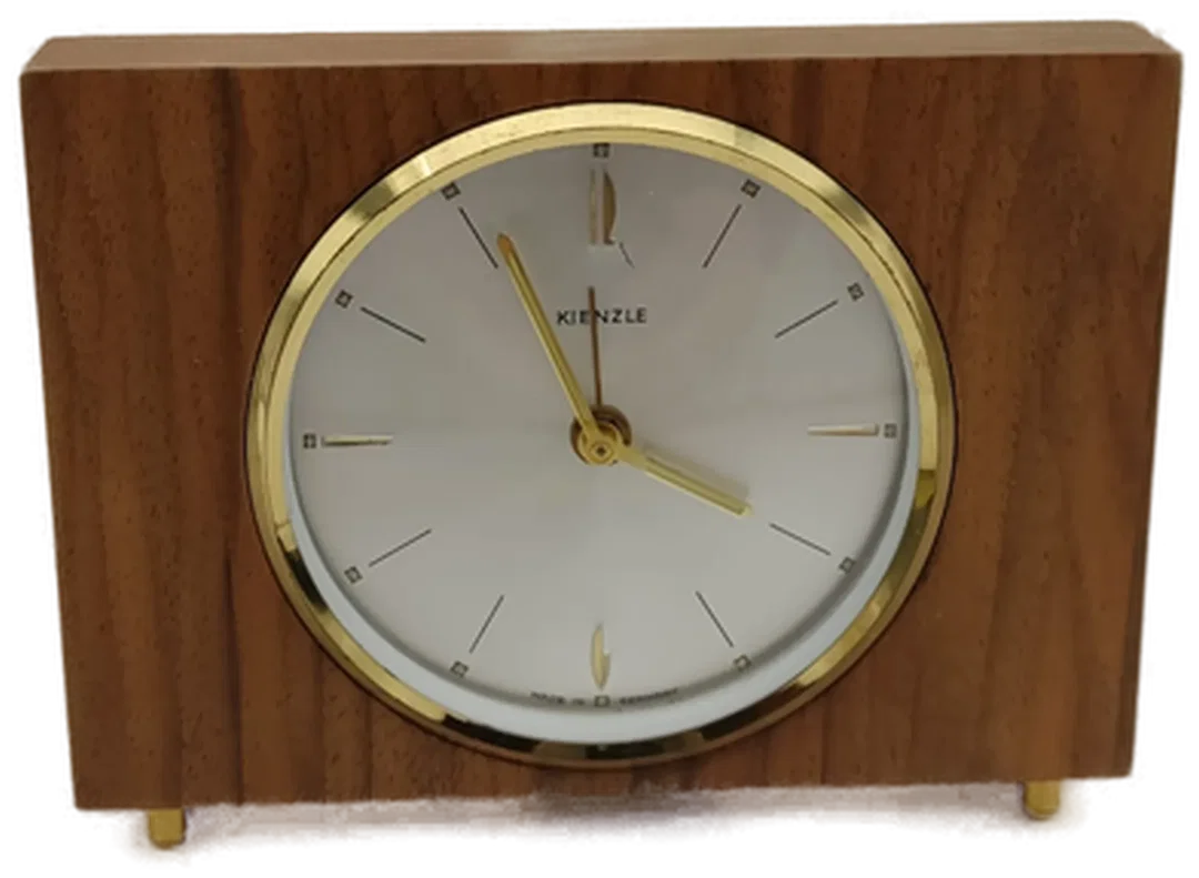 Kienzle Tischuhr Holz 1960er | Design-Klassiker - Bild 1