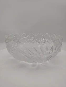 Bleikristall Obstschale - D/22 cm - Bild 2