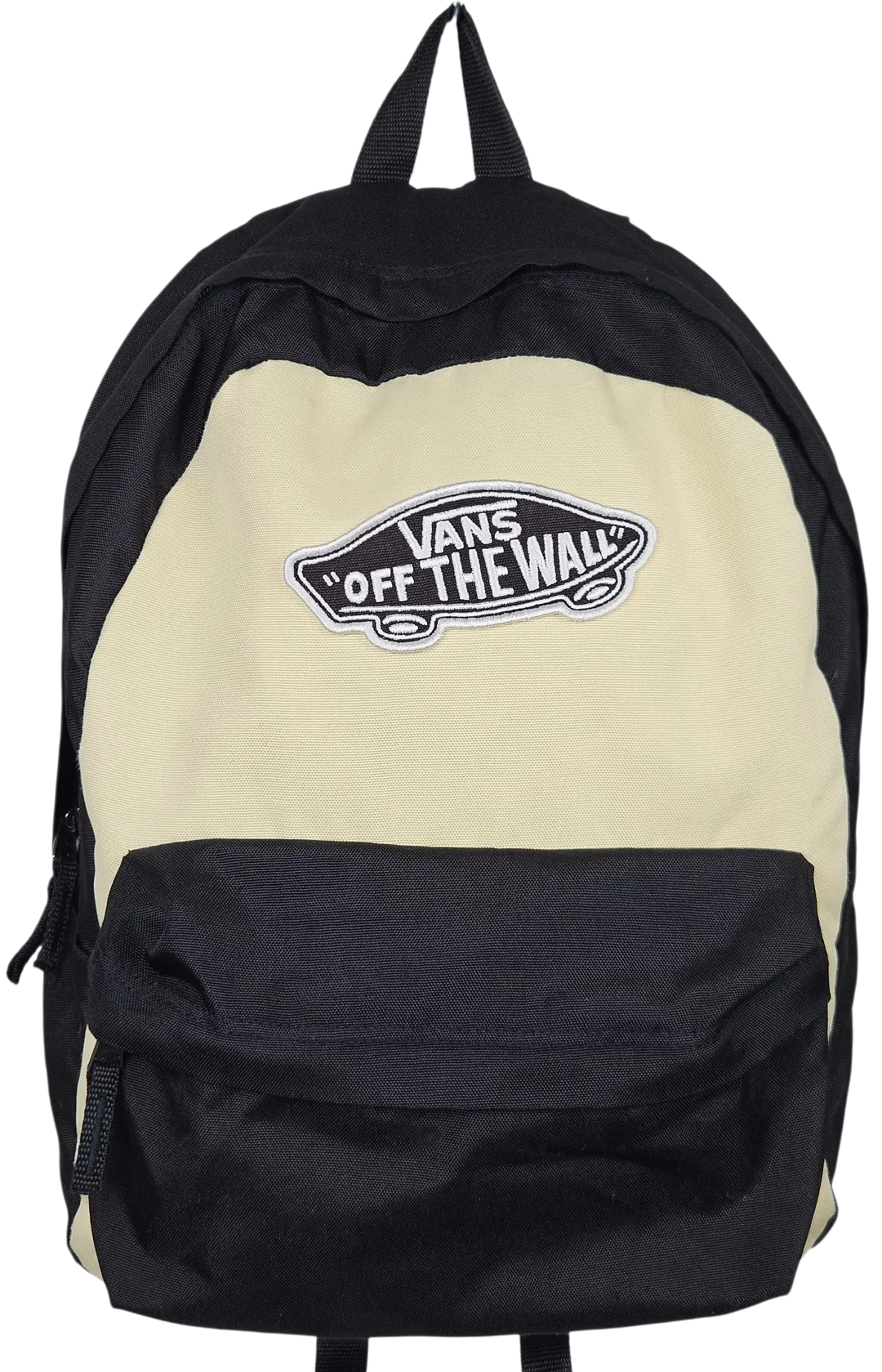 Vans Rucksack, "Off the wall", creme/schwarz – Bild 1