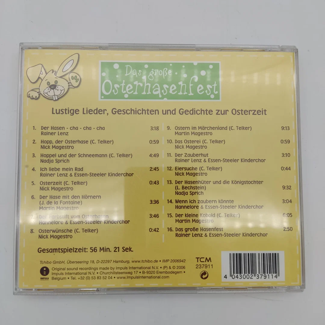 Oster Kinder CD Das große Osterhasenfest – Bild 2