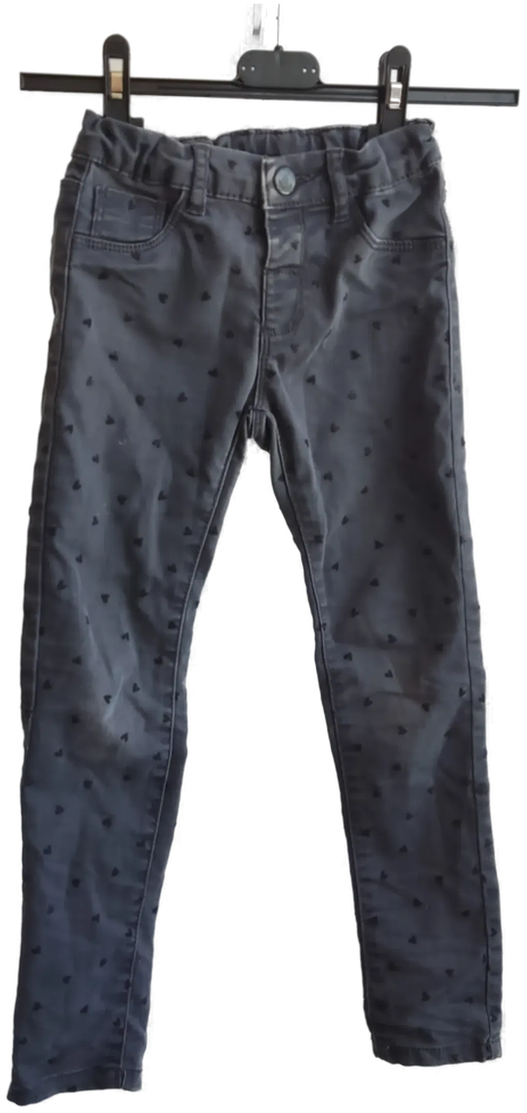 dopodopo Girls Kinderhose grau - Gr 128 - Bild 1