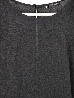 ZARA Damen Maxikleid, schwarz - Gr. L – Vorschau 4