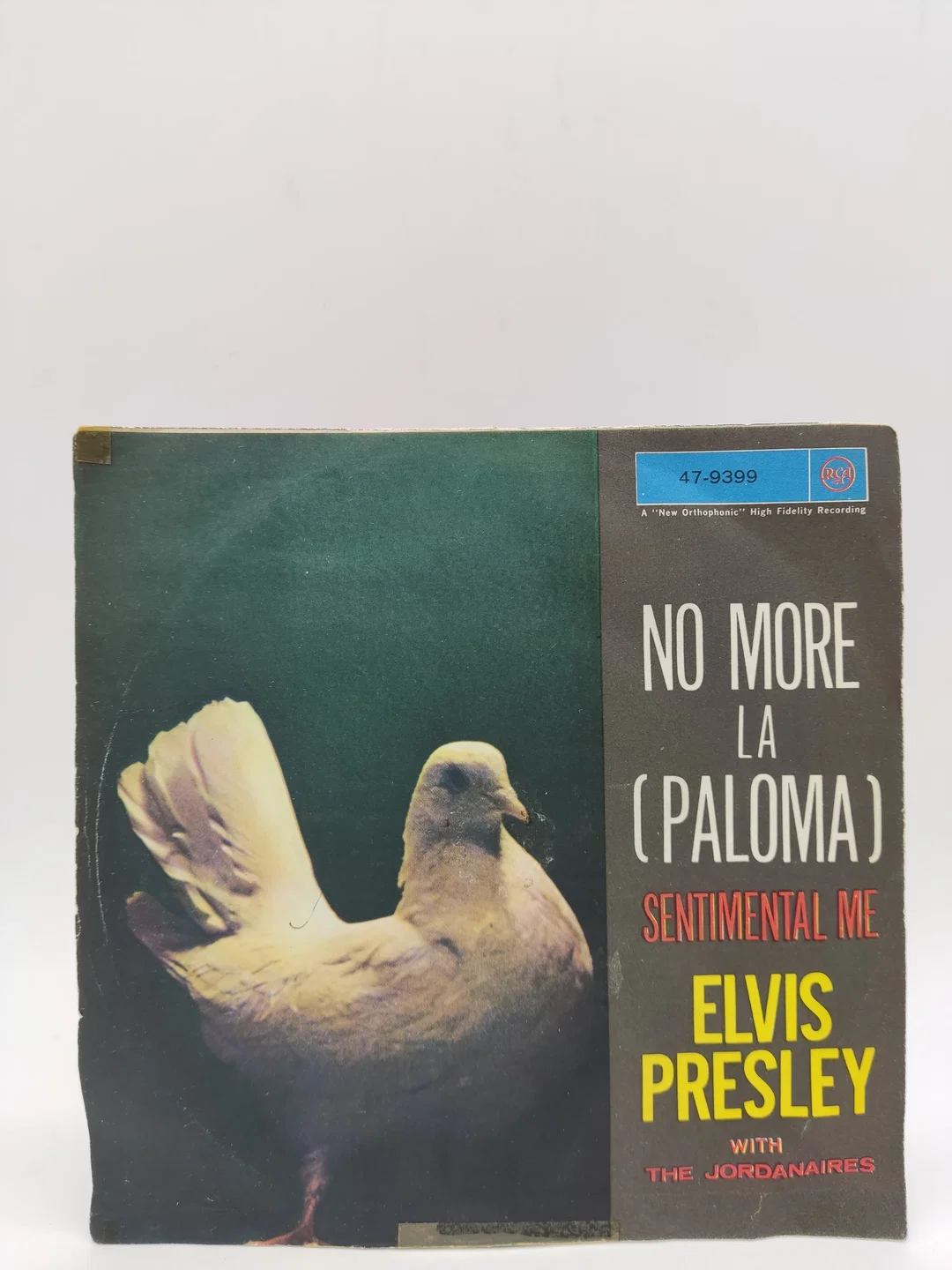 LP Vinyl Elvis Presley "No more, Sentimental me ", Single, Vintage – Bild 2
