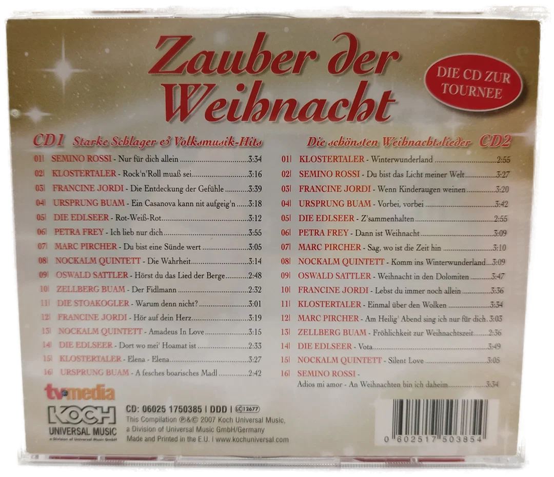 Zauber der Weihnacht - Doppel CD – Bild 2