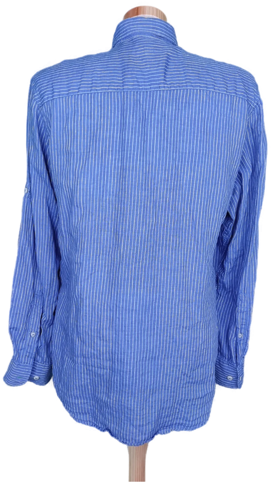 Jean Carriere Herren Hemd blau getreift - L – Bild 2