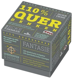 110 % Querdenken – 100 spielerische Aufgaben & Lösungen | Moses Verlag | Denk- & Rätselspiel - Bild 2