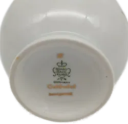 Handbemalte Schaubach Vase mit rotem Drachen – Porzellan, Sehr gut erhalten - Bild 2