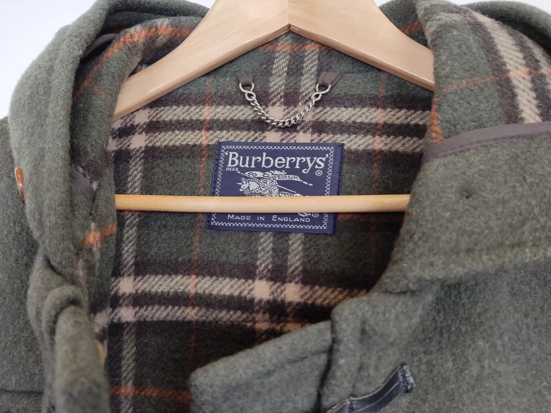 Burberrys Damen Dufflecoat grün  – Bild 4
