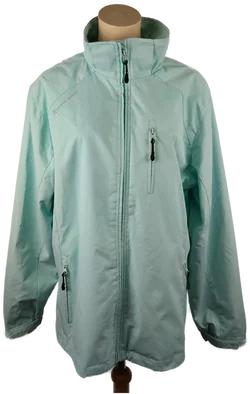 Damenjacke aus Polyester in Mintgrün | Casual-Klassiker – Vorschau 1