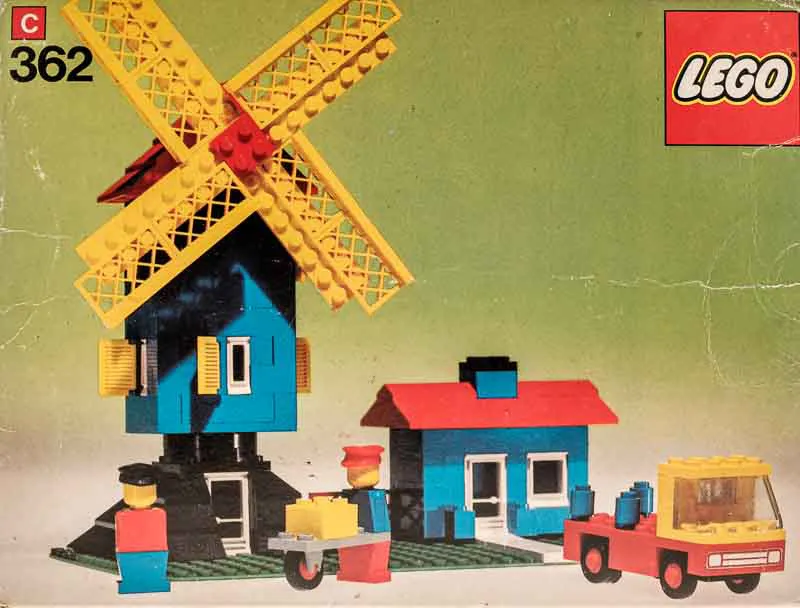 LEGO 362 Windmühle 1975 – Bild 3