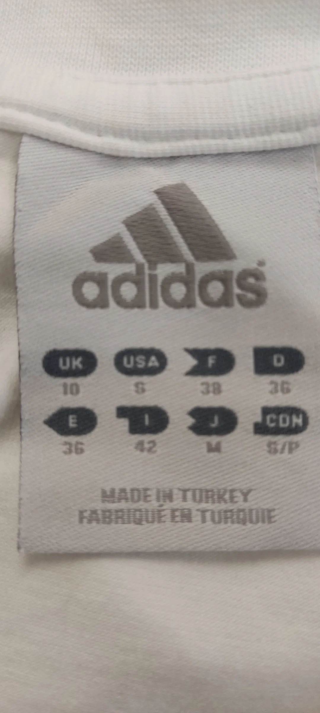 Adidas Damen Shirt weiß Gr. 36 – Bild 2