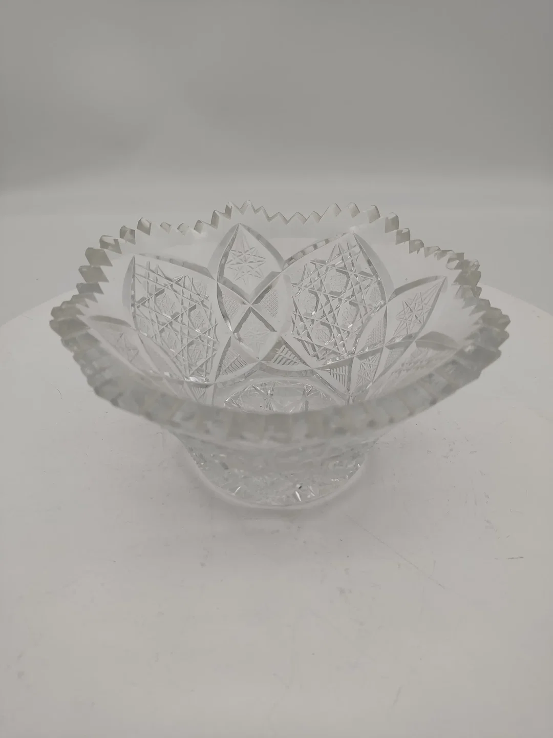 Bleikristall Schale D/16 cm, feiner Schliff - Bild 1