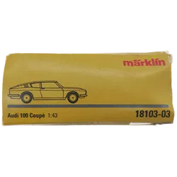 Audi 100 Coupé S - Märklin, Nr. 18103-03, Maßstab 1:43, Modelauto in Lichtblau - Bild 5