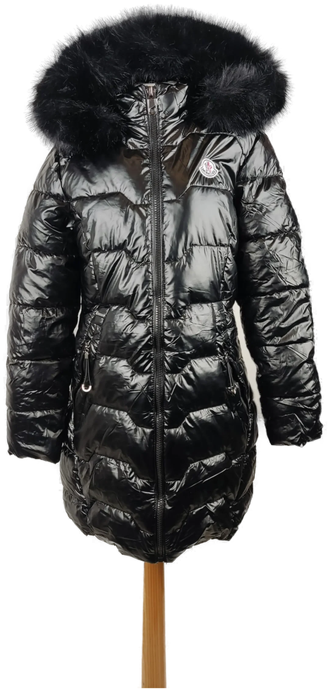 Moncler Daunenjacke Schwarz, Größe L | Neuwertig – Bild 1