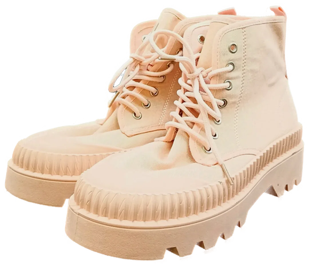 Melissa Damenschnürstiefel rosa Gr. 39 – Bild 1