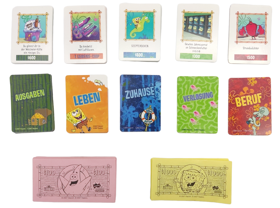 SpongeBob Schwammkopf Edition - Das Spiel des Lebens - MB Spiele – Bild 8