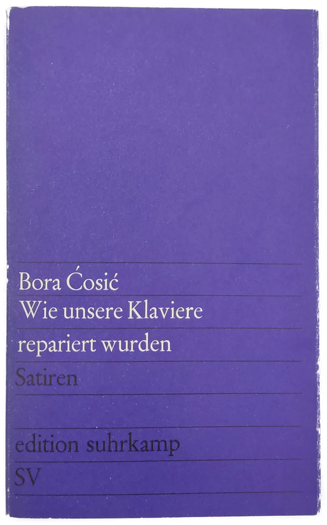 Wie unsere Klaviere repariert wurden - Bora Cosic - Bild 1