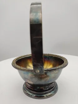 Metall-Henkelschale | Patina-Charme – Vorschau 4