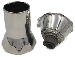 Kaffeemühle manuell Edelstahl poliert - Bild 4