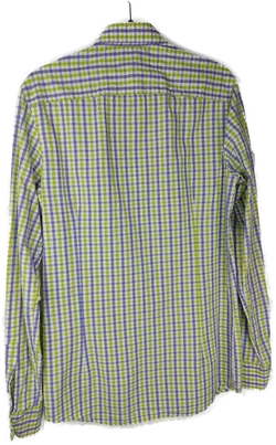 Herren Trachtenhemd Sonstige Kariert Baumwolle Gr. M (48) | Alpen-Charme - Bild 2