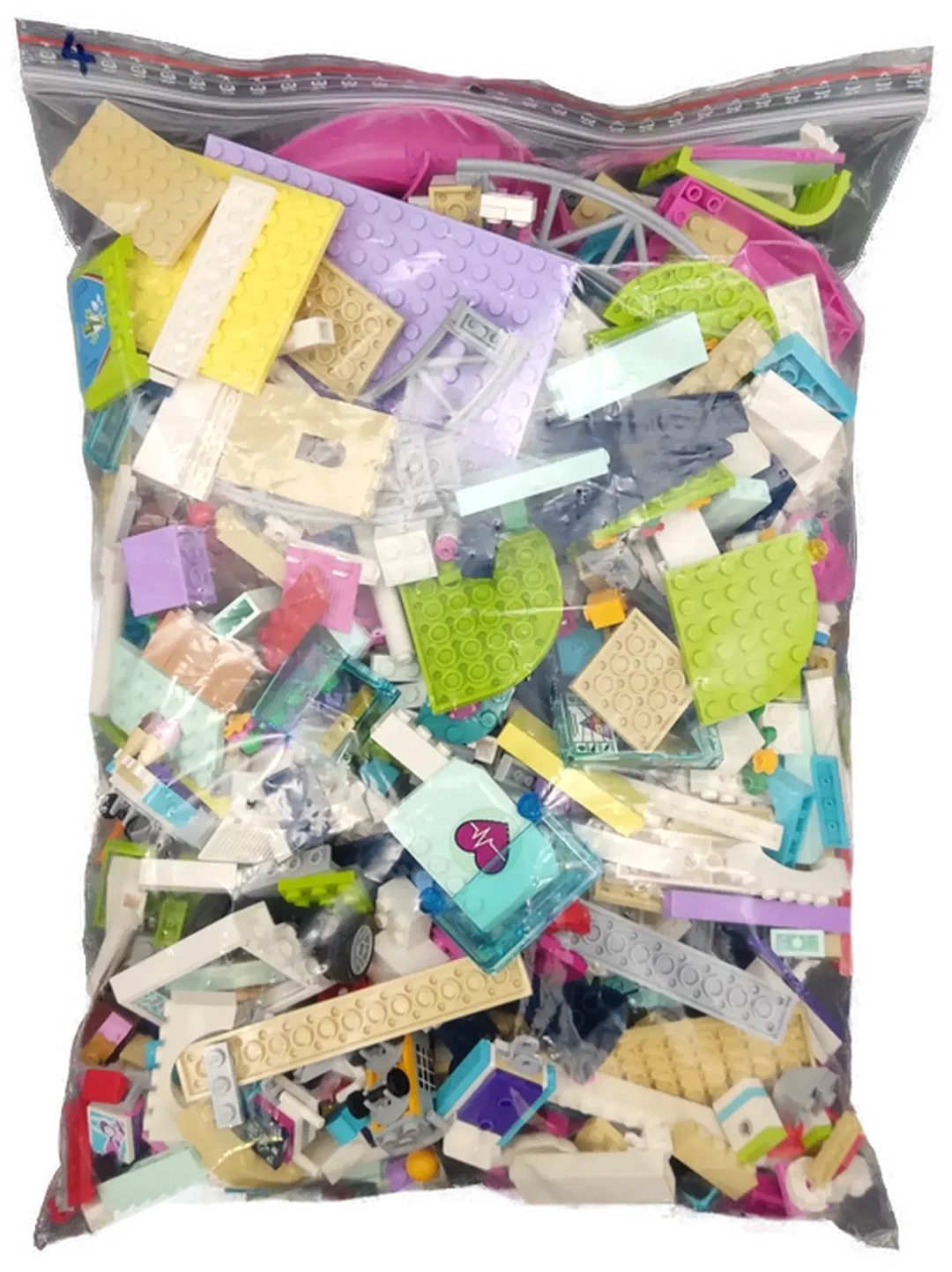 1,5 Kilo LEGO Steine gemischt Nr. 4 - Bild 1