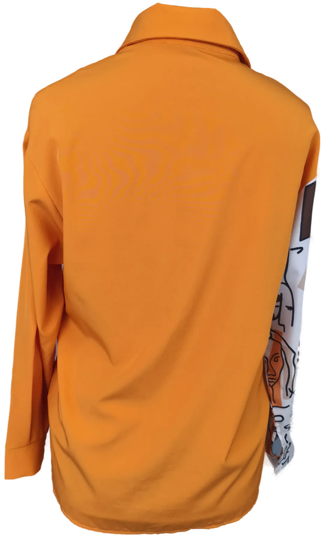 Damenbluse, Shein, Gr. 34, oversize – Bild 3
