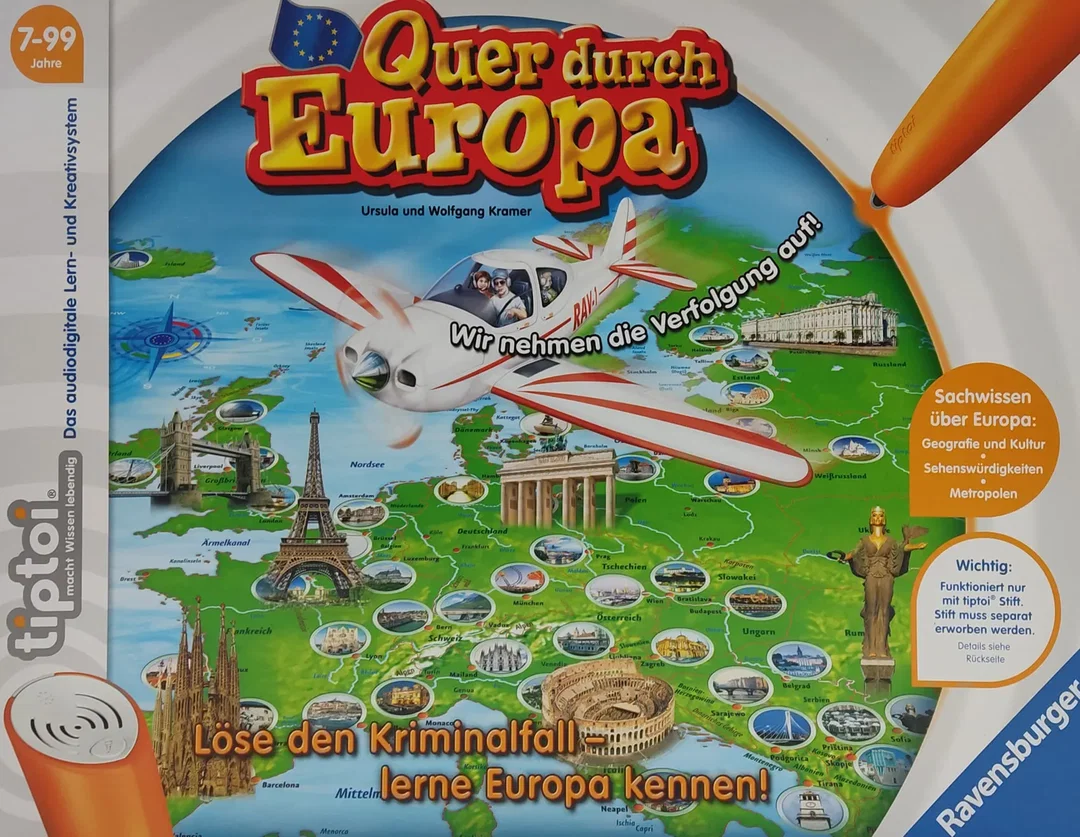 tiptoi® Quer durch Europa - Lernspiel - Ravensburger - Bild 4