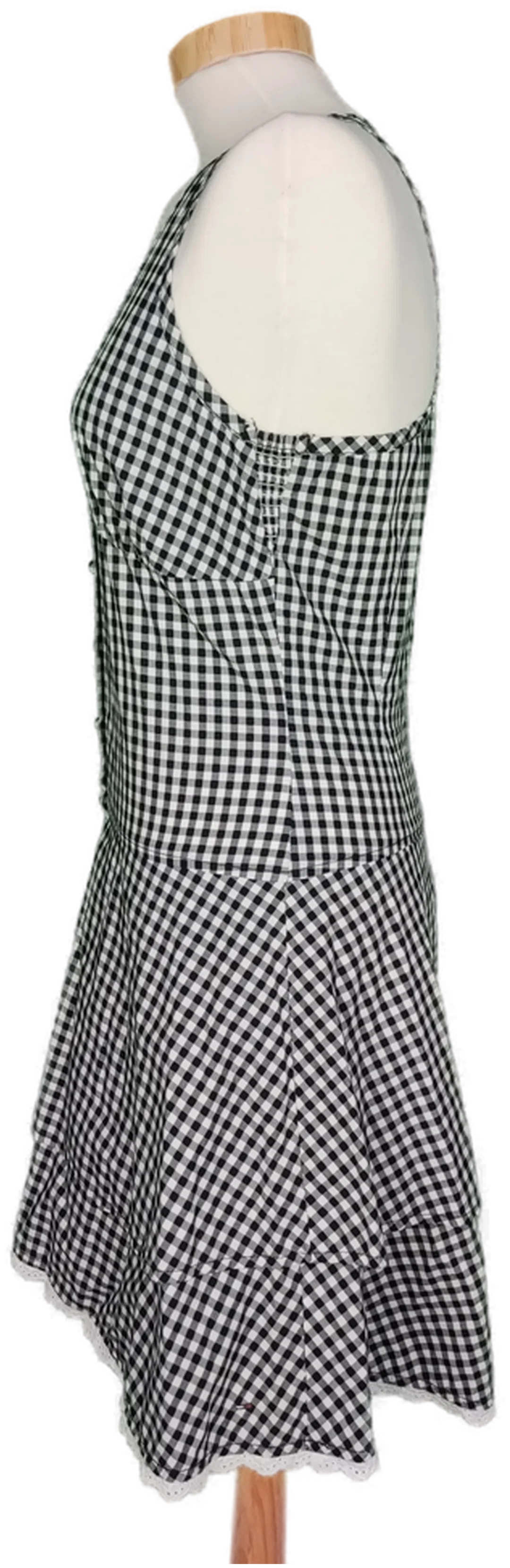 Hilfiger Denim Damen Minikleid schwarz/weiß kariert - S/36 – Bild 3