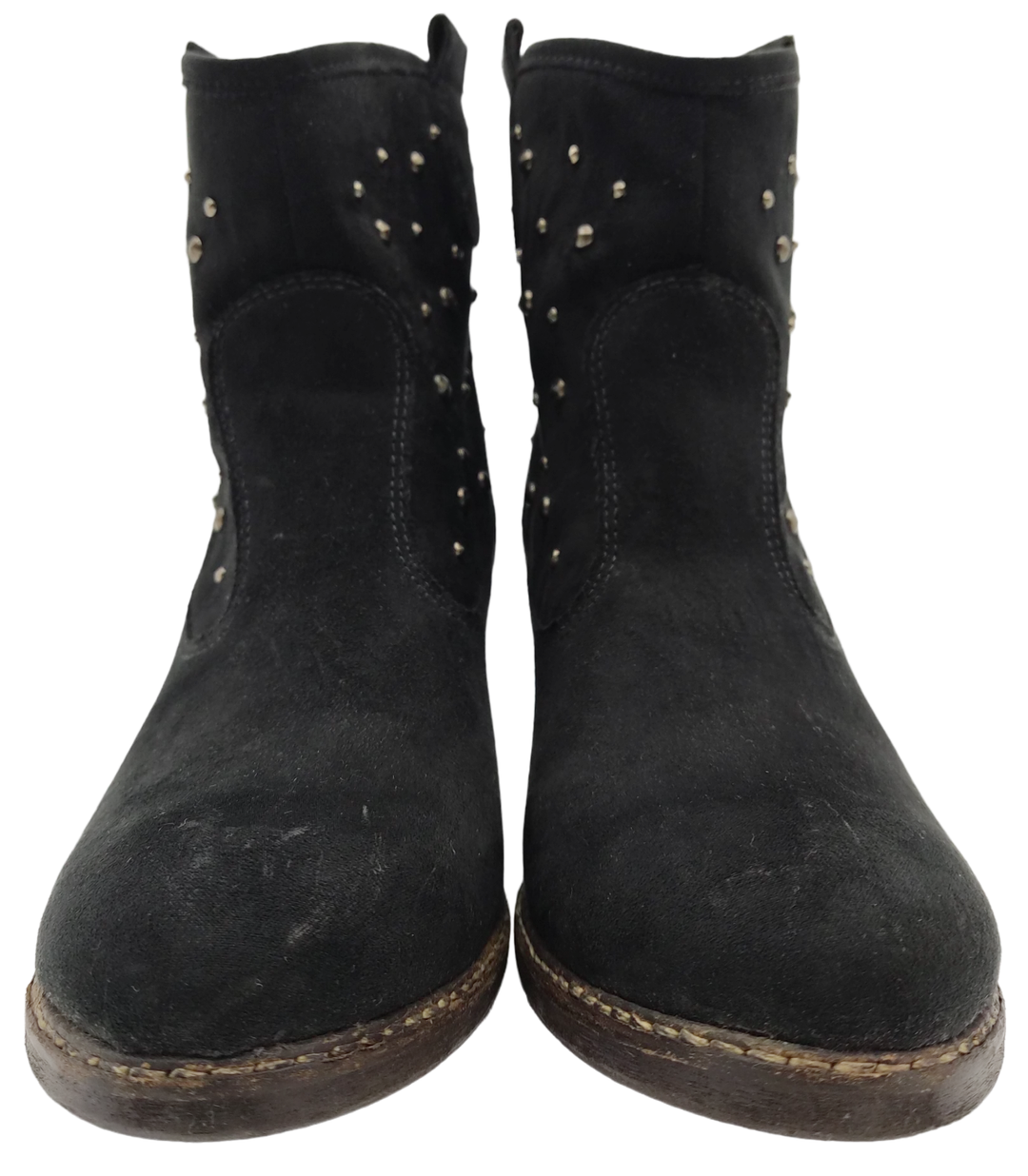 Damen Stiefletten Made in Italy, schwarz - Gr. 36 – Bild 3