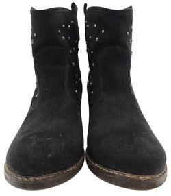 Damen Stiefletten Made in Italy, schwarz - Gr. 36 - Bild 3