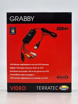 Terratec Video Grabby USB 2.0 - Rev. 2 - Komplettset zur VHS-Digitalisierung mit OVP – Vorschau 2