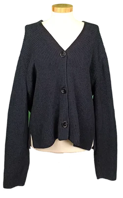 Marc O´Polo Damencardigan dunkelblau Gr. L – Vorschau 1