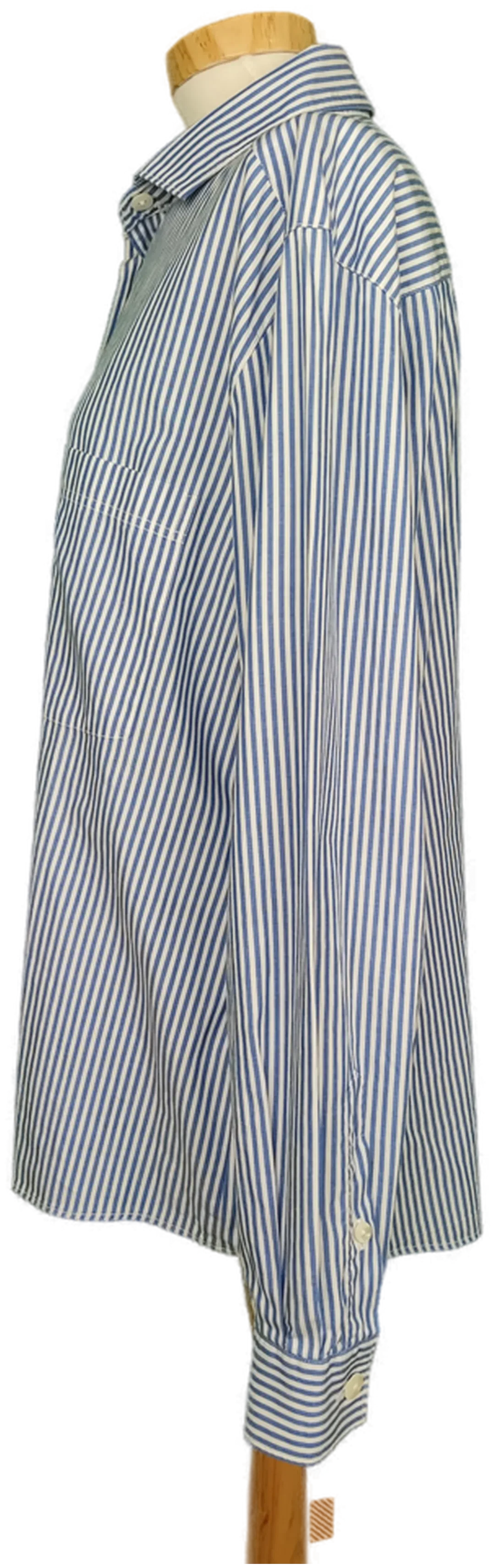 Otto Kern Herren Hemd weiß/blau - 5 – Bild 3