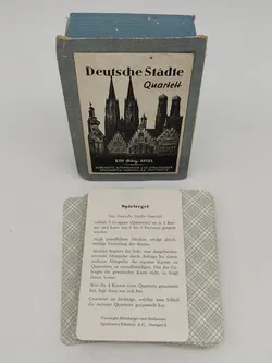 Vintage Kartenspiel (Quartett) 