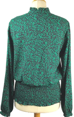 Geblümte Damenbluse Bodyflirt Polyester Gr. 40 | Casual-Charme - Bild 4