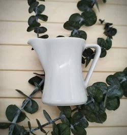 Milchgießer, Lilien Porzellan, Daisy, Nr. 4, weiß 