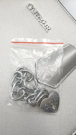 CAFèNOIR Damentasche silber – Vorschau 5
