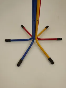 Vintage-Garderobe IKEA PLAGG - 90er-Jahre - rot/gelb/blau - Bild 9