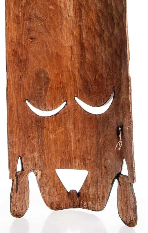 Afrikanische Holzmaske Wandbehang 66 cm – Bild 2