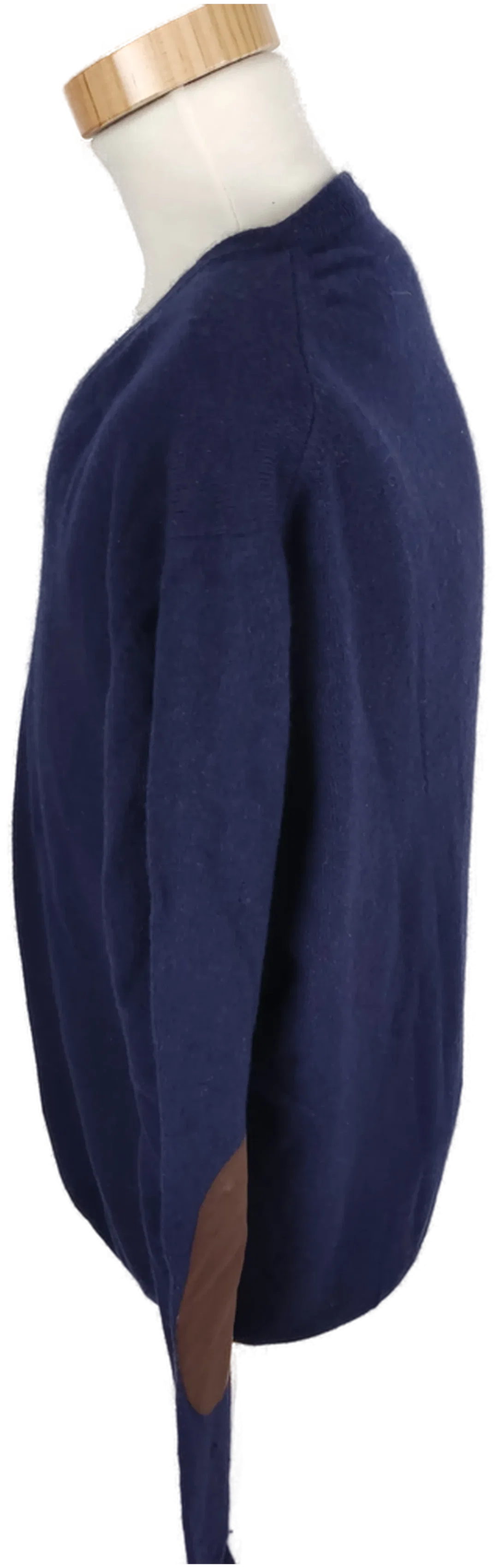 Pullover "Christian Berg", langarm mit V-Ausschnitt, blau, Größe M – Bild 2