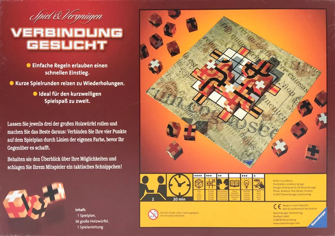 Verbindung Gesucht - Würfelspiel - Ravensburger  – Bild 2