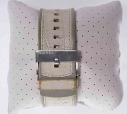 Damen Digitaluhr DZ-7043 von Diesel mit Originalbox – Edelstahlgehäuse & Lederarmband – Vorschau 4