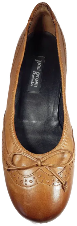 Paul Green Ballerinas, braun - Gr. 36 - Bild 3