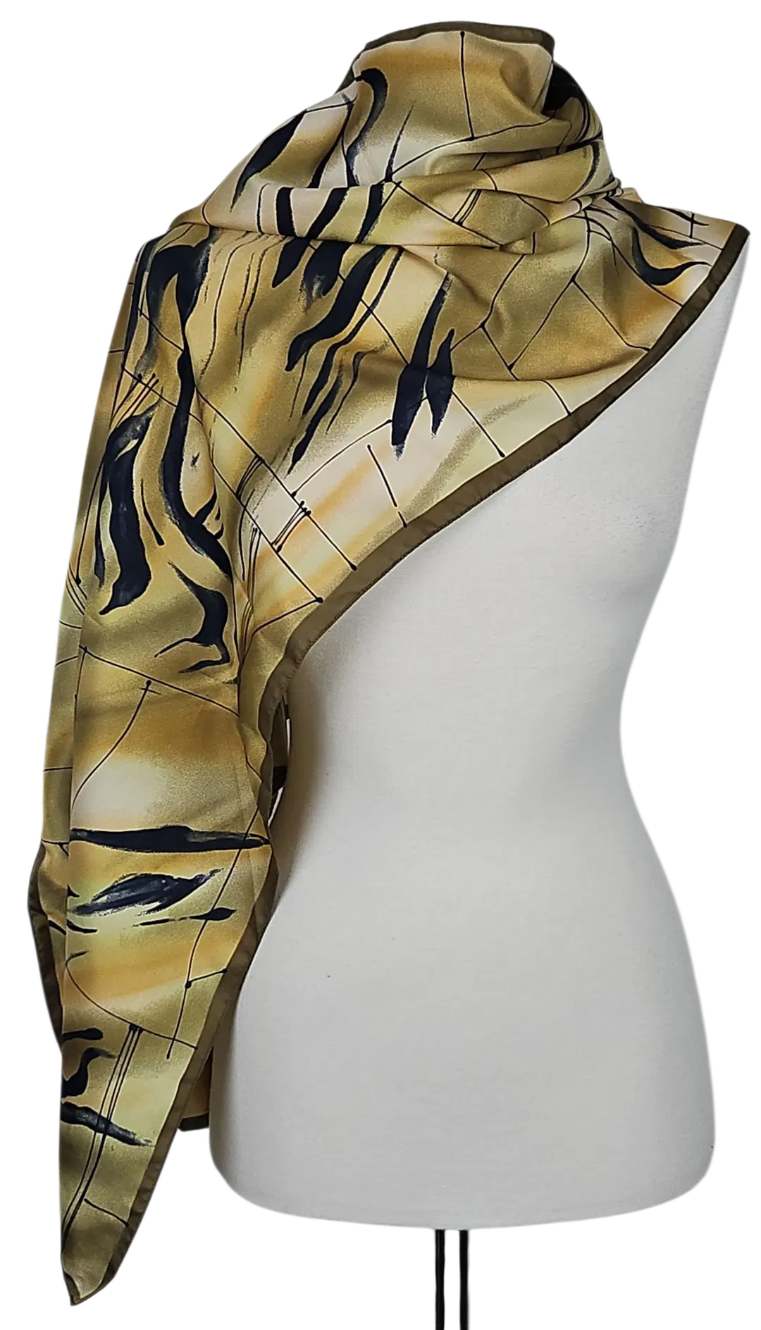 Halstuch, grün/blau - Bild 1