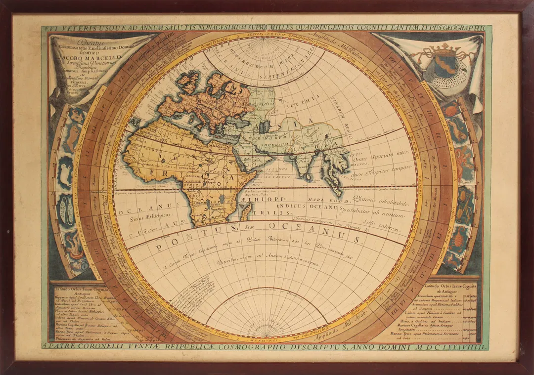 Bild „Typus Geographicus Orbis Veteribus Cogniti“ (geografische Karte der Welt, die den Alten bekannt war). - Bild 4