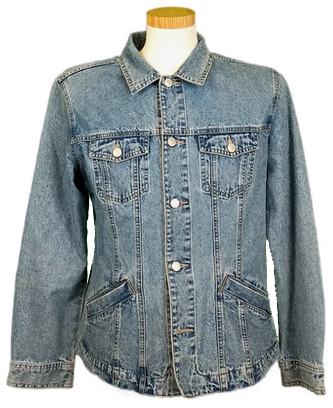 Montego Herren Denim Jacke blau Gr. 42 - Bild 4