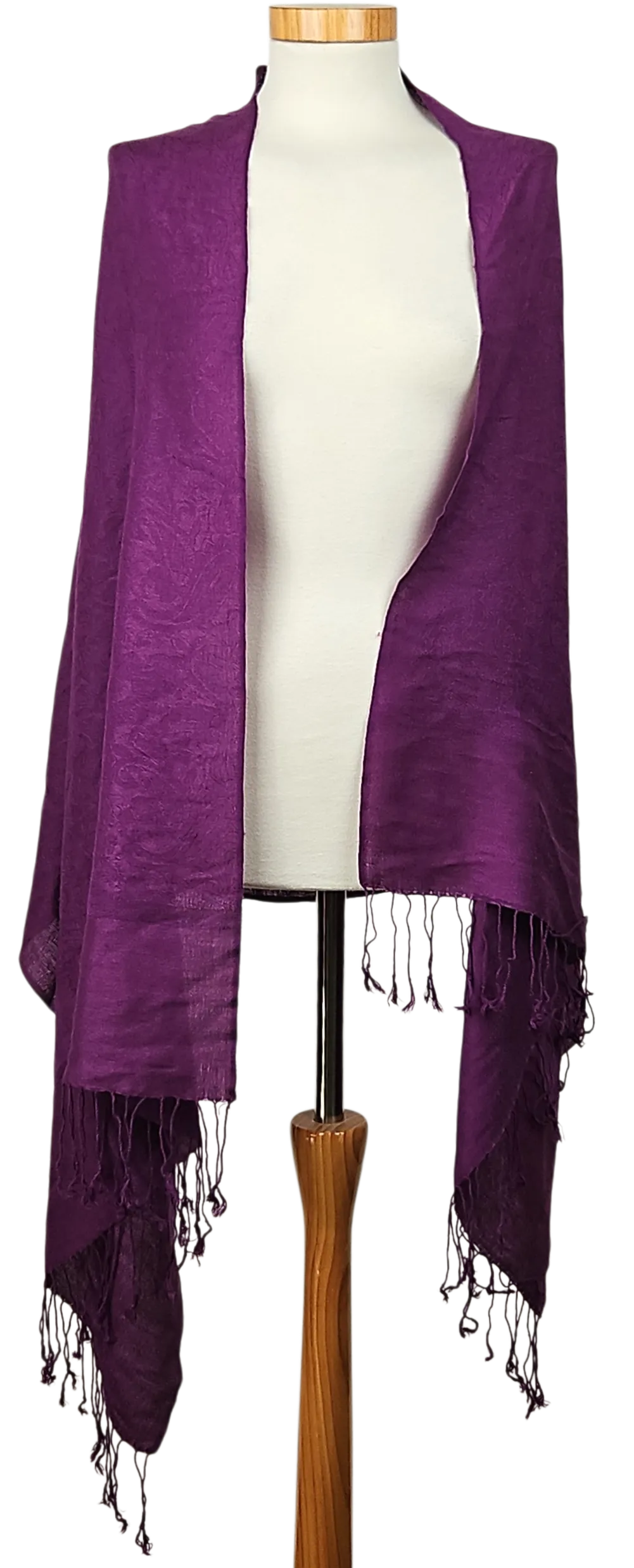 Damen Schal - lila  – Bild 3