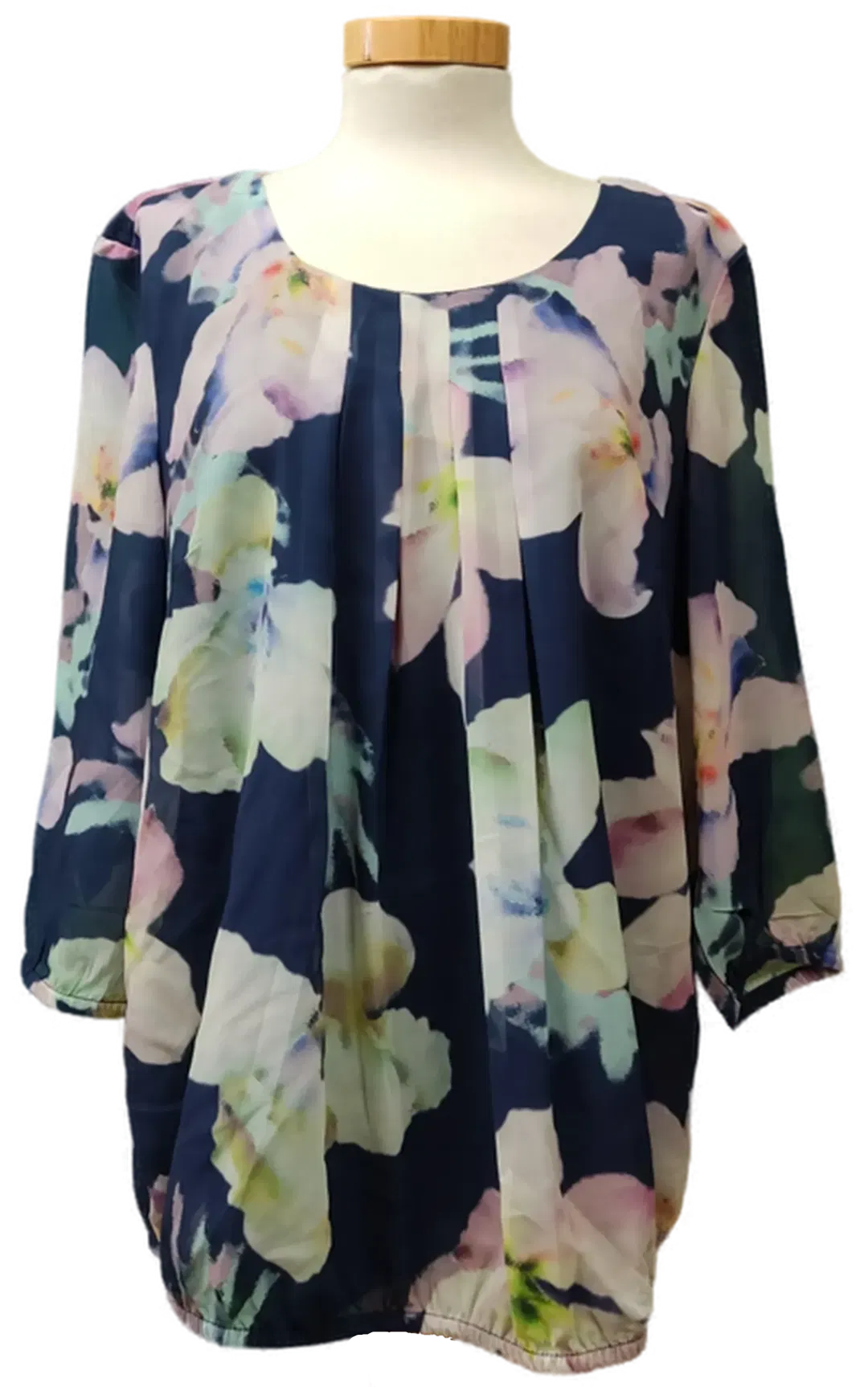 FairLady Dreiviertel Bluse gemustert Gr. L - Bild 4